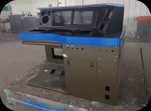 Verimli manevra makinisti kontrol odası