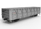 Standart Ölçer Demiryolu Yük Vagonu Açık Üst 61 Ton Yük Kapasitesi